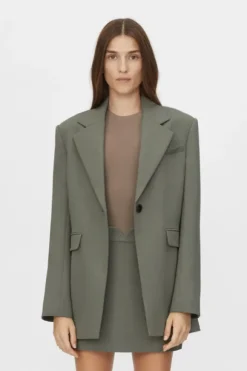 Annick Blazer Sacramento Green