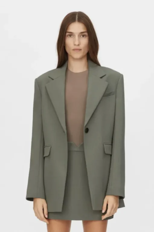 Annick Blazer Sacramento Green
