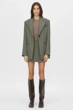 Annick Blazer Sacramento Green