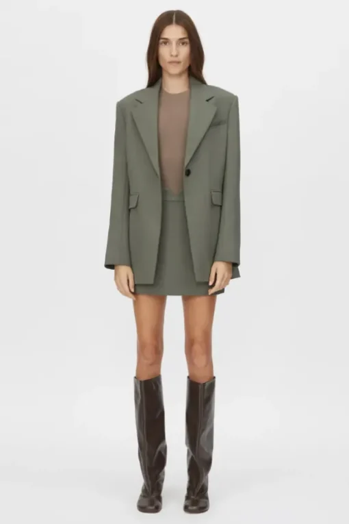 Annick Blazer Sacramento Green