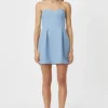 Atlantis Mini Dress Cornflower Blue