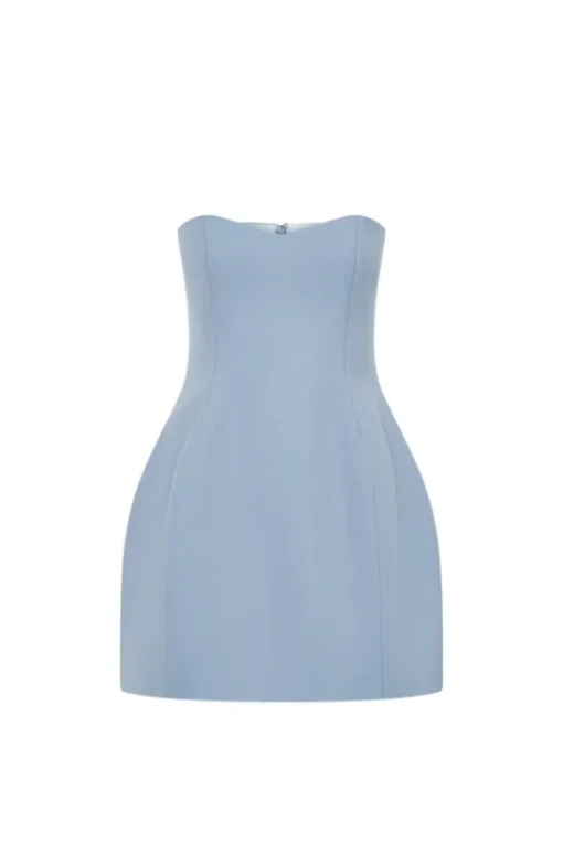 Atlantis Mini Dress Cornflower Blue