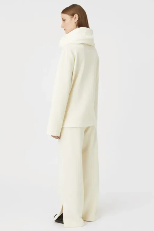 Baie Lounge Top Winter White