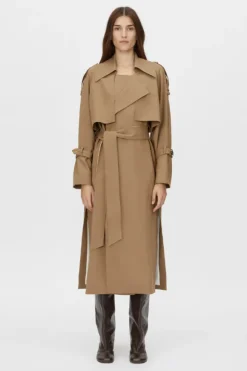 Balsam Trench Coat Camel
