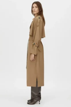 Balsam Trench Coat Camel