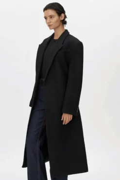Base Blazer Coat Black