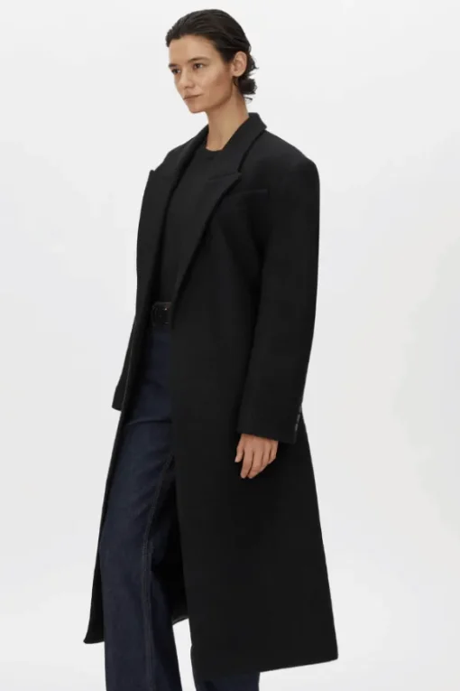 Base Blazer Coat Black