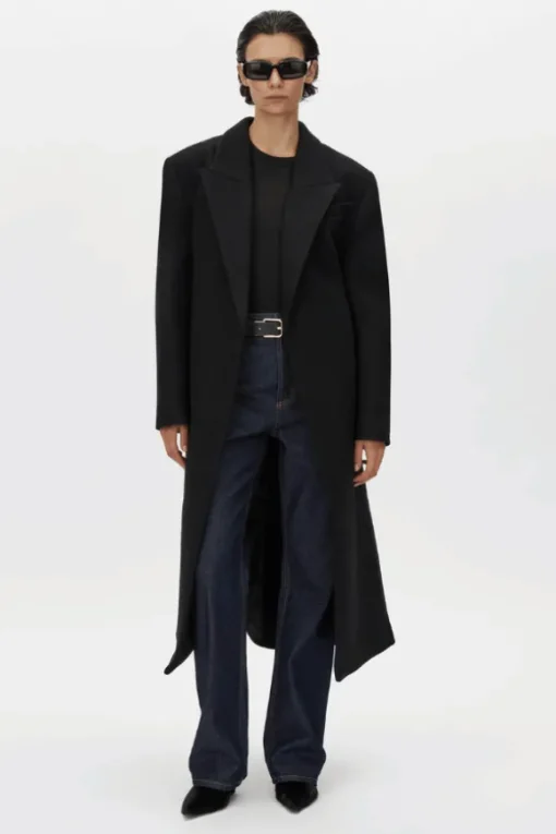 Base Blazer Coat Black