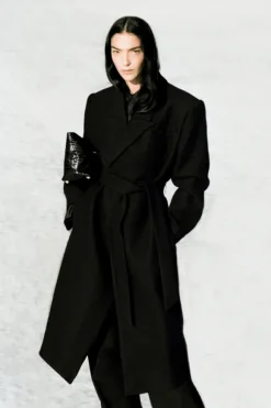 Base Blazer Coat Black