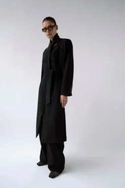 Base Blazer Coat Black
