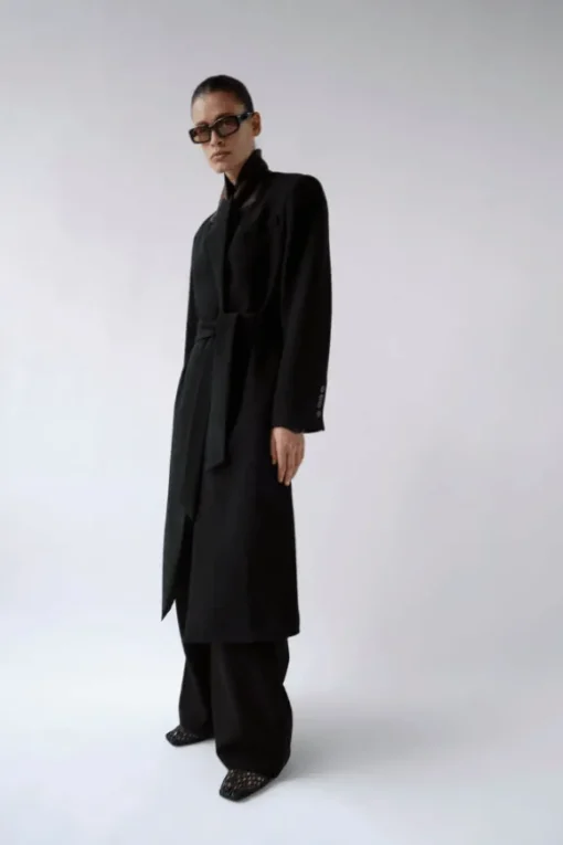 Base Blazer Coat Black