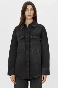 Blanca Denim Shirt Soft Black