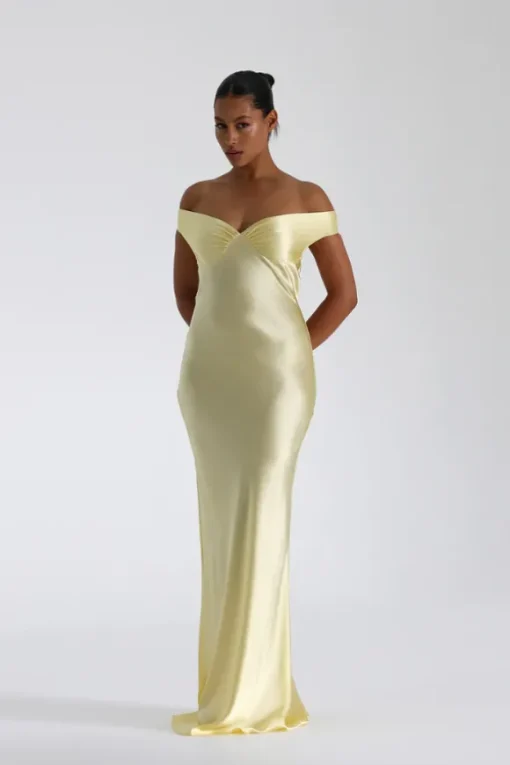 Bridget Gown Lemon