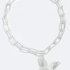 Butterfly Effect Necklace Fearless Silver
