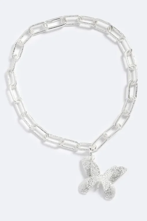 Butterfly Effect Necklace Fearless Silver