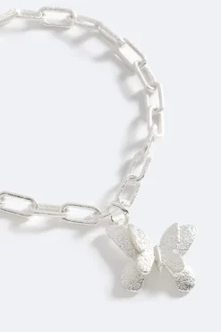 Butterfly Effect Necklace Fearless Silver