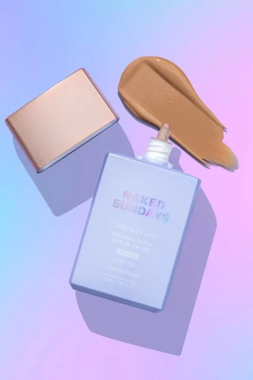 CabanaGlow™ SPF50 Mineral Glow Serum Drops Bronze