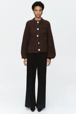Cait Cardigan Chocolate