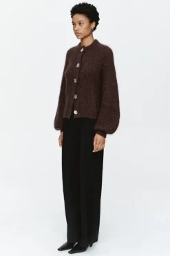 Cait Cardigan Chocolate