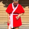 Cali Robe Red/Pink