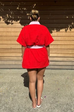 Cali Robe Red/Pink