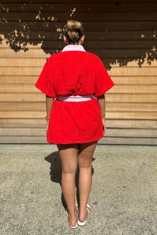 Cali Robe Red/Pink