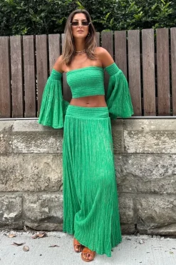 Calypso Skirt Emerald/Gold