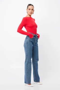 Camden Top Red