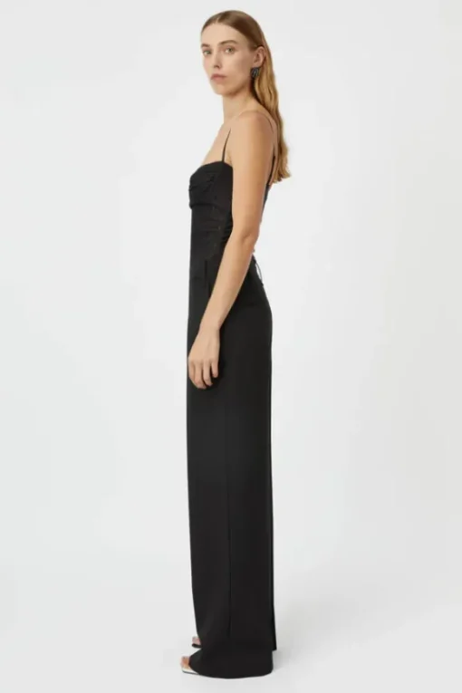 Camille Lace Bodysuit Black