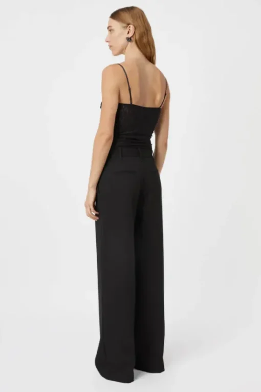 Camille Lace Bodysuit Black