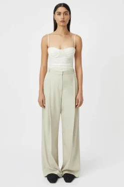 Camille Lace Bodysuit Cream