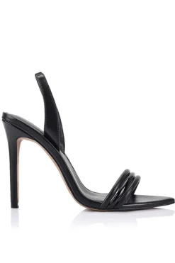 Camille Sandal Black Leather