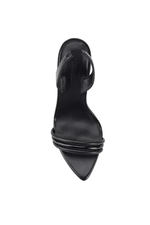 Camille Sandal Black Leather
