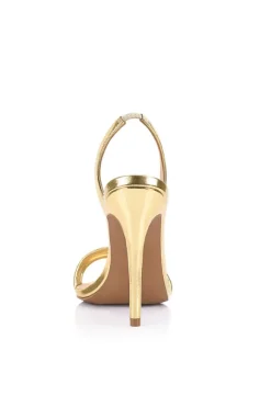 Camille Sandal Gold Metallic Leather