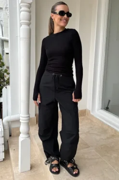 Cargo Link Pants Black