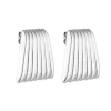 Caterpillar Earrings Silver