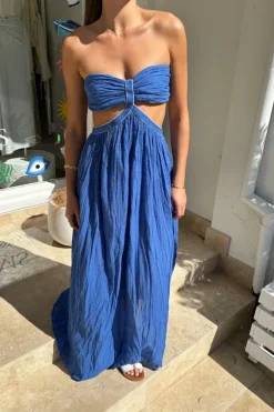 Chloe Dress Royal Blue