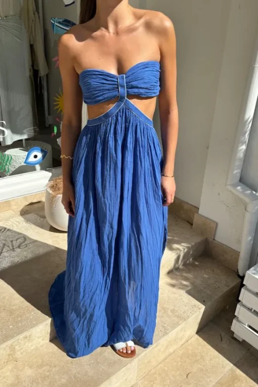 Chloe Dress Royal Blue