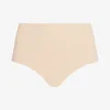 Classic High Rise Bikini Beige