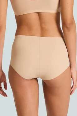 Classic High Rise Bikini Beige