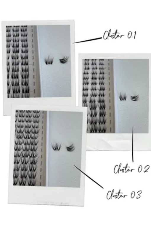 Cluster 0.3 Mix Size Lashes
