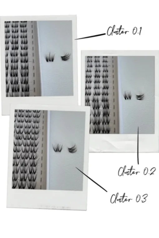 Cluster 0.1 Mix Size Lashes