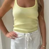 Cotton Tank Lemon