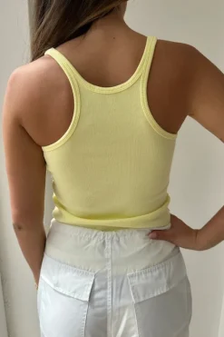 Cotton Tank Lemon