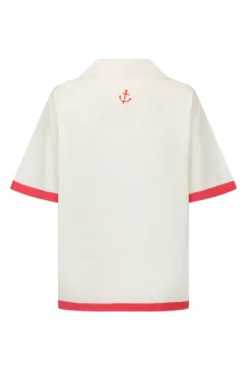 Del Mar Shirt Set Lobster Red