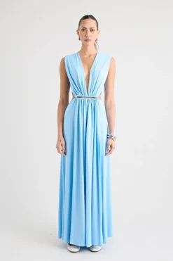 Do For Love Gown Light Blue