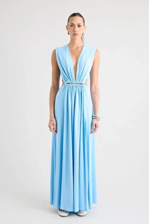 Do For Love Gown Light Blue