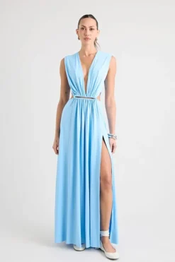 Do For Love Gown Light Blue