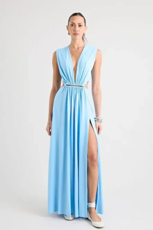 Do For Love Gown Light Blue