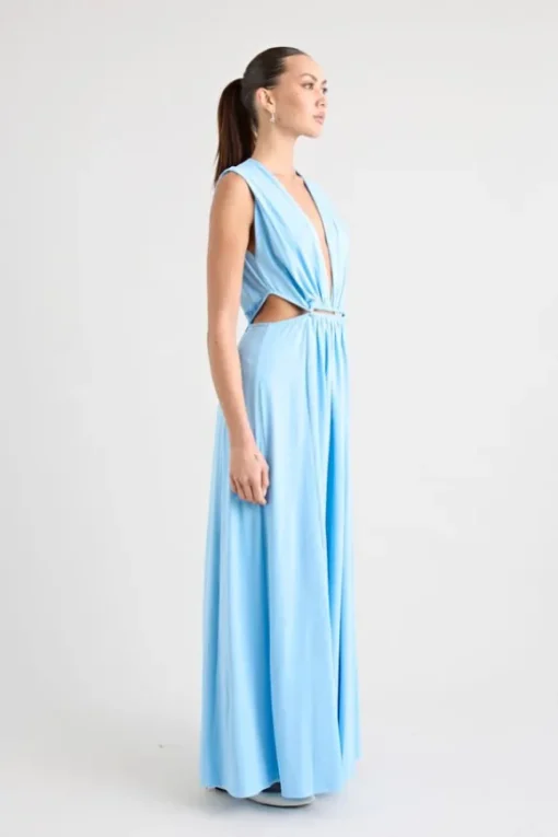 Do For Love Gown Light Blue